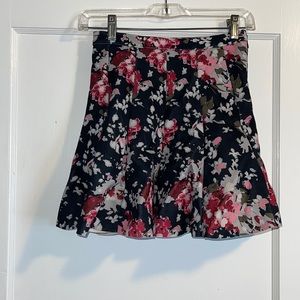 Abercrombie Skirt with Flowers